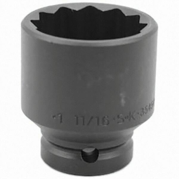 SK - Impact Socket - 3/4"DR 12PT 1-11/16" THIN WALL IMPACT SOCKET - Apex Tool & Supply