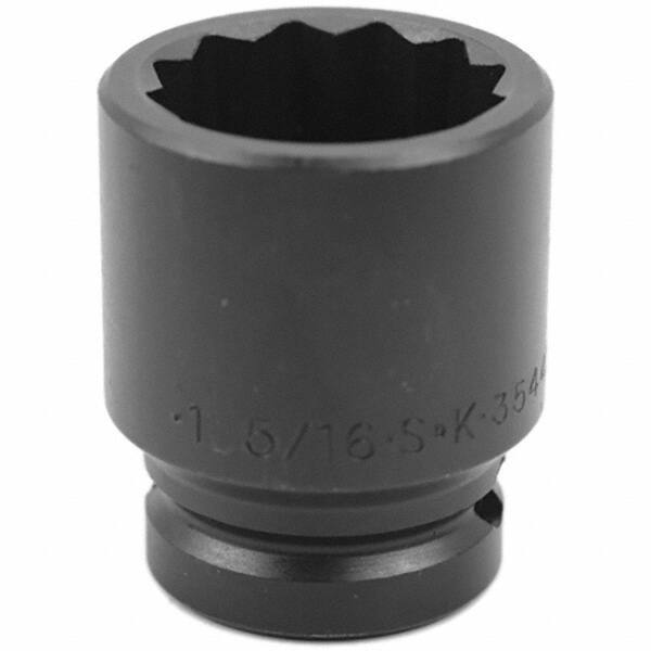 SK - Impact Socket - 3/4"DR 12PT 1-5/16" THIN WALL IMPACT SOCKET - Apex Tool & Supply