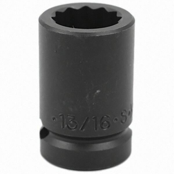 SK - Impact Socket - 3/4"DR 12PT 13/16" THIN WALL IMPACT SOCKET - Apex Tool & Supply
