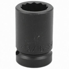 SK - Impact Socket - 3/4"DR 12PT 13/16" THIN WALL IMPACT SOCKET - Apex Tool & Supply