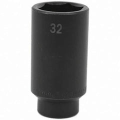 SK - Impact Socket - 1/2"DR 32MM DEEP IMPACT SOCKET - Apex Tool & Supply