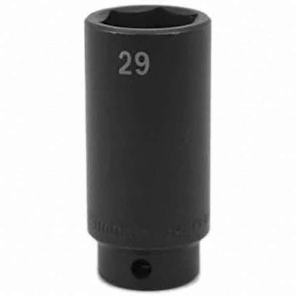 SK - Impact Socket - 1/2"DR 29MM DEEP IMPACT SOCKET - Apex Tool & Supply