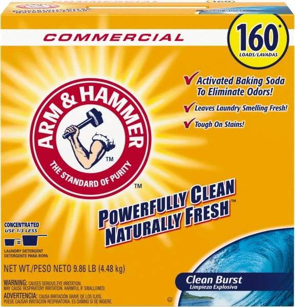 Arm & Hammer - 11.9 Lb Powder Laundry Detergent - Clean Burst Scent - Apex Tool & Supply