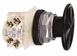 Schneider Electric - 30mm Mount Hole, Extended Straight, Pushbutton Switch with Contact Block - Black Pushbutton, Momentary (MO) - Apex Tool & Supply