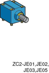 Telemecanique Sensors - 3.7 Inch Long, Limit Switch Head - For Use with ZC2JC1, ZC2JC18, ZC2JC2, ZC2JC28, ZC2JD1, ZC2JD2, ZC2JY11, ZC2JY12, ZC2JY13, ZC2JY31, ZC2JY51, ZC2JY81, ZC2JY91 - Apex Tool & Supply