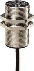 Telemecanique Sensors - NPN, 10mm Detection, Cylinder, Inductive Proximity Sensor - 3 Wires, IP67, 12 to 24 VDC, M30x1.5 Thread, 52mm Long - Apex Tool & Supply
