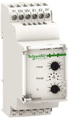 Schneider Electric - NC/NO, 24-240 VAC/DC Control Relay - DIN Rail Mount - Apex Tool & Supply