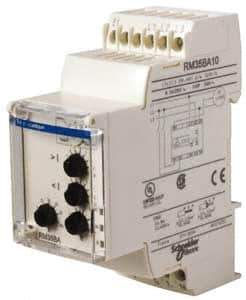 Schneider Electric - NC/NO, 208-480 VAC Control Relay - 1 to 10 Amps - Apex Tool & Supply