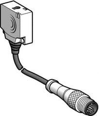 Telemecanique Sensors - PNP, NC, 10 to 15mm Detection, Flat, Inductive Proximity Sensor - 3 Wires, IP67, 12 to 24 VDC, 26mm Wide - Apex Tool & Supply