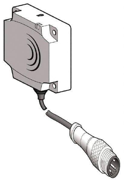 Telemecanique Sensors - NPN, PNP, NC, 15 to 25mm Detection, Flat, Inductive Proximity Sensor - 2 Wires, IP67, 24 to 240 VAC/VDC, 40mm Wide - Apex Tool & Supply