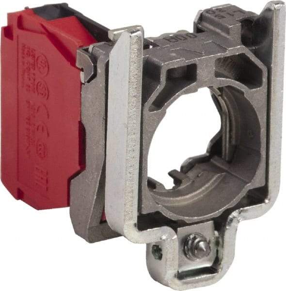 Schneider Electric - NC, Electrical Switch Contact Block - 0.87 Inch Hole, 22mm Hole - Apex Tool & Supply