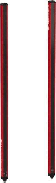 Telemecanique Sensors - 3 Beam, 31.89 Inch Height Protection, 4, 12m Max Sensing, 14 to 131°F, Body Protection 4, Safety Light Curtain - 24 VDC, 15-3/4 Inch Space Between Beams, Red, Aluminum - Apex Tool & Supply