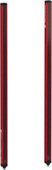 Telemecanique Sensors - 3 Beam, 31.89 Inch Height Protection, 4, 12m Max Sensing, 14 to 131°F, Body Protection 4, Safety Light Curtain - 24 VDC, 15-3/4 Inch Space Between Beams, Red, Aluminum - Apex Tool & Supply