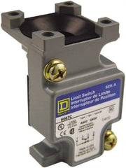 Square D - 1.55 Inch Long, Metal Body, Limit Switch Standard Plug In Unit - For Use with 9007C Heavy Duty Industrial Limit Switches - Apex Tool & Supply