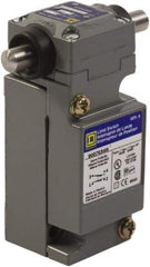 Square D - SPDT, NC/NO, 600 Volt Screw Terminal, Roller Plunger Actuator, General Purpose Limit Switch - 1, 2, 4, 6, 12, 13, 6P NEMA Rating, IP67 IPR Rating - Apex Tool & Supply