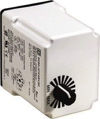 Square D - 0.1 to 10 min Delay, DPDT Time Delay Relay - 10 Contact Amp, 110 VDC & 120 VAC - Apex Tool & Supply