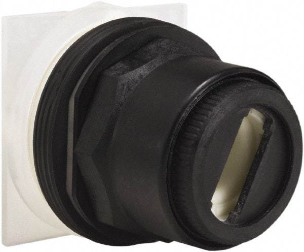 Schneider Electric - 30mm Mount Hole, 3 Position, Selector Switch Only - Momentary (MO), Nonilluminated, without Contact Blocks, Shock and Vibration Resistant - Apex Tool & Supply