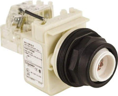 Schneider Electric - 120 V LED Press-to-Test Indicating Light - Round Lens, Screw Clamp Connector, Corrosion Resistant, Dust Resistant, Oil Resistant - Apex Tool & Supply