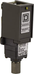 Square D - 1 NEMA Rated, SPDT, 90 to 2,900 psi, Electromechanical Pressure and Level Switch - Adjustable Pressure, 120 VAC at 6 Amp, 125 VDC at 0.22 Amp, 240 VAC at 3 Amp, 250 VDC at 0.27 Amp, 1/4 Inch Connector, Screw Terminal, For Use with 9012G - Apex Tool & Supply