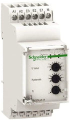 Schneider Electric - 2NO/2NC, 24-240 VAC/DC Control Relay - DIN Rail Mount - Apex Tool & Supply