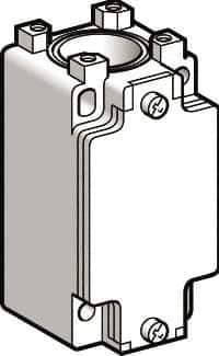 Telemecanique Sensors - 3.7 Inch Long, Metal Body, Limit Switch Body - For Use with ZCKE05, ZCKE21, ZCKE23, ZCKE61, ZCKE619, ZCKE62, ZCKE629, ZCKE66, ZCKE67 - Apex Tool & Supply