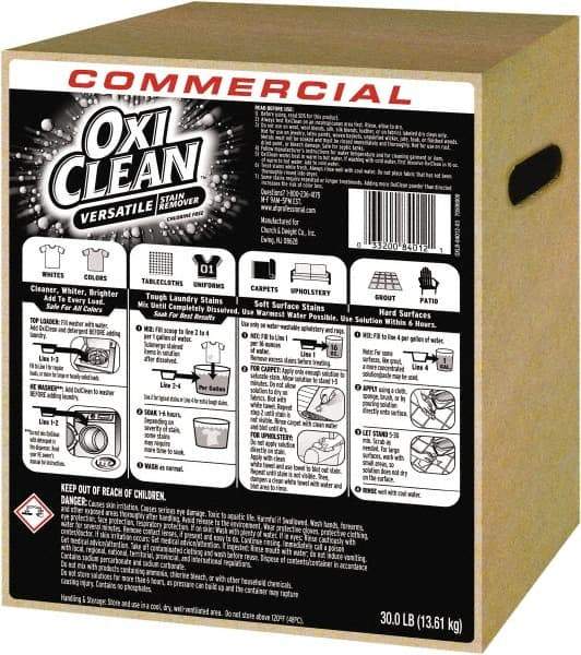 Oxi Clean - 30 Lb Powder Laundry Detergent - Regular Scent - Apex Tool & Supply