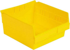 LEWISBins+ - 11-5/8" Deep, Yellow Hopper Shelf Bin - 6" High x 11-1/8" Wide x 11-5/8" Long - Apex Tool & Supply