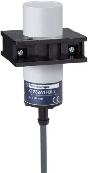Telemecanique Sensors - NC, 20mm Detection, Cylinder, Capacitive Proximity Sensor - IP67, 24 to 240 VAC, 80mm Long - Apex Tool & Supply