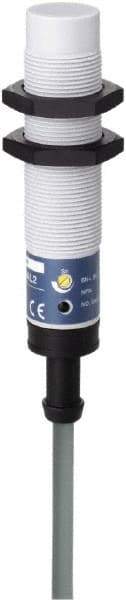 Telemecanique Sensors - 8mm Detection, Cylinder, Capacitive Proximity Sensor - IP67, 24 to 240 VAC, M18x1 Thread, 78mm Long - Apex Tool & Supply