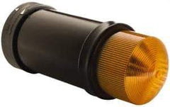 Schneider Electric - 24 VAC/VDC, 4X NEMA Rated, Strobe Tube, Orange, Flashing Light - 60 Flashes per min, 70mm Pipe/Pendant, 70mm Diameter, 157mm High, IP65, IP66 Ingress Rating - Apex Tool & Supply