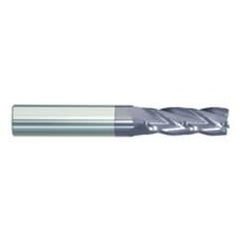 1/2" Dia. - 4" OAL - CBD - High Spiral HP End Mill - 4 FL - Apex Tool & Supply
