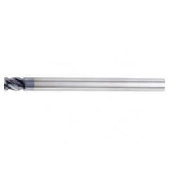 3/4x3/4x1x7 4FL Square Carbide End Mill-Round Shank-TiAlN - Apex Tool & Supply