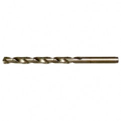 #13 RHS / RHC HSS-CO 8% (M42) 135 Degree Split Point Cobalt Heavy Duty Jobber Length Drill - Straw / Gold Oxide - Apex Tool & Supply