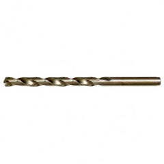 #26 RHS / RHC HSS-CO 8% (M42) 135 Degree Split Point Cobalt Heavy Duty Jobber Length Drill - Straw / Gold Oxide - Apex Tool & Supply