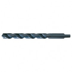 #30 RHS / RHC HSS 118 Degree Radial Point Automotive Tanged Shank Drill - Steam Oxide - Apex Tool & Supply