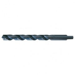 #30 RHS / RHC HSS 118 Degree Radial Point Automotive Tanged Shank Drill - Steam Oxide - Apex Tool & Supply