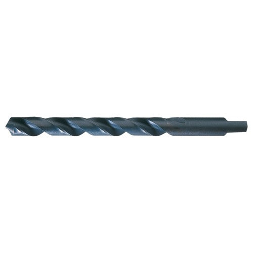 G RHS / RHC HSS 118 Degree Radial Point Automotive Tanged Shank Drill - Steam Oxide - Exact Industrial Supply