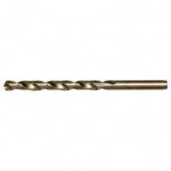 #46 RHS / RHC HSS-CO 8% (M42) 135 Degree Split Point NAS907 Type J Cobalt Heavy Duty Jobber Drill - Straw / Gold Oxide - Apex Tool & Supply
