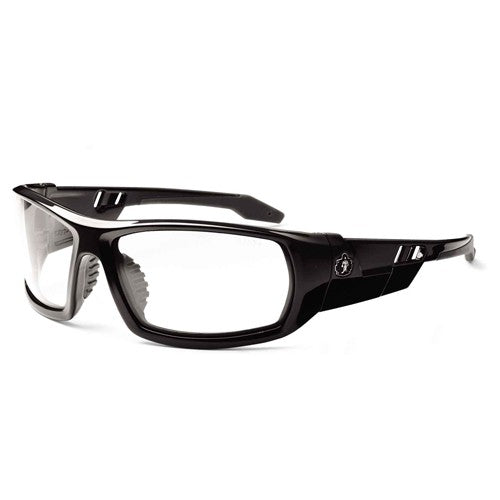 Odin Clear Lens Black Safety Glasses - Apex Tool & Supply
