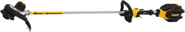 DeWALT - Battery String Trimmer - 15" Cutting Width, 40 Volts - Apex Tool & Supply