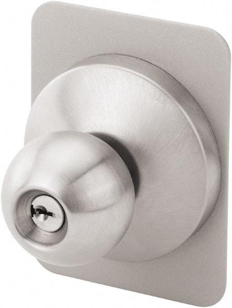 Falcon - Aluminum Finish, Steel Knob Trim - Nonhanded, For Falcon - Apex Tool & Supply