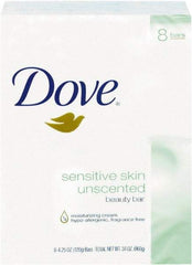 Dove - 4.5 oz Box Bar Soap - White, Unscented - Apex Tool & Supply