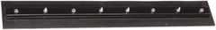 Harper Brush - 30" Rubber Blade Floor Squeegee - Double Edge, Black, Steel Holder - Apex Tool & Supply