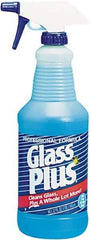 Glass Plus - 32 oz Spray Bottle Floral Glass Cleaner - Use on Glass - Apex Tool & Supply