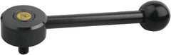 KIPP - 1/2-13, Steel Threaded Stud Adjustable Clamping Handle - 151.5mm OAL, 26mm High - Apex Tool & Supply