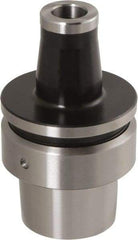 Iscar - HSK50E Taper Shank 12mm Hole End Mill Holder/Adapter - 21mm Nose Diam, 59mm Projection, Through-Spindle Coolant - Exact Industrial Supply