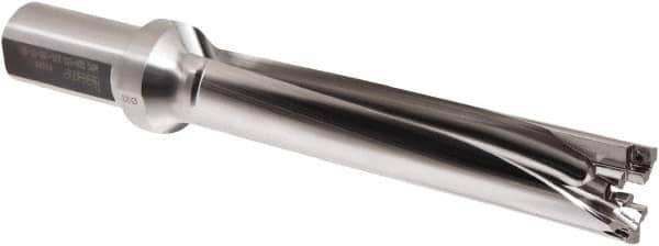 Iscar - 32mm Max Diam, 5xD, 160mm Max Drill Depth, 32mm Shank Diam, 260mm OAL, Replaceable Tip Drill - 10.2362" OAL, 5xD Drill Depth by Diam Ratio - Apex Tool & Supply