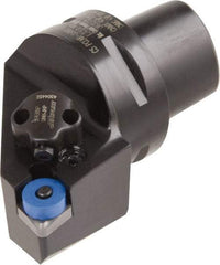 Iscar - Right Hand Cut, Size C5, Various Insert Compatiblity, External Modular Turning & Profiling Cutting Unit Head - 35mm Ctr to Cutting Edge, 60mm Head Length, Through Coolant, Series CAMFIX, Heliturn LD, JetHPLine - Apex Tool & Supply