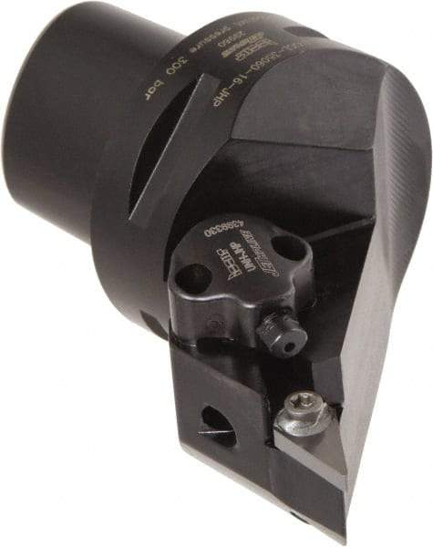 Iscar - Left Hand Cut, Size C5, Various Insert Compatiblity, External Modular Turning & Profiling Cutting Unit Head - 35mm Ctr to Cutting Edge, 60mm Head Length, Through Coolant, Series CAMFIX, Isoturn, JetHPLine - Apex Tool & Supply