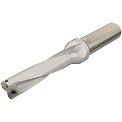 Iscar - 236mm Max Drill Depth, 4xD, 59mm Diam, Indexable Insert Drill - 2 Inserts, 40mm Shank Diam, Whistle Notch Shank - Apex Tool & Supply